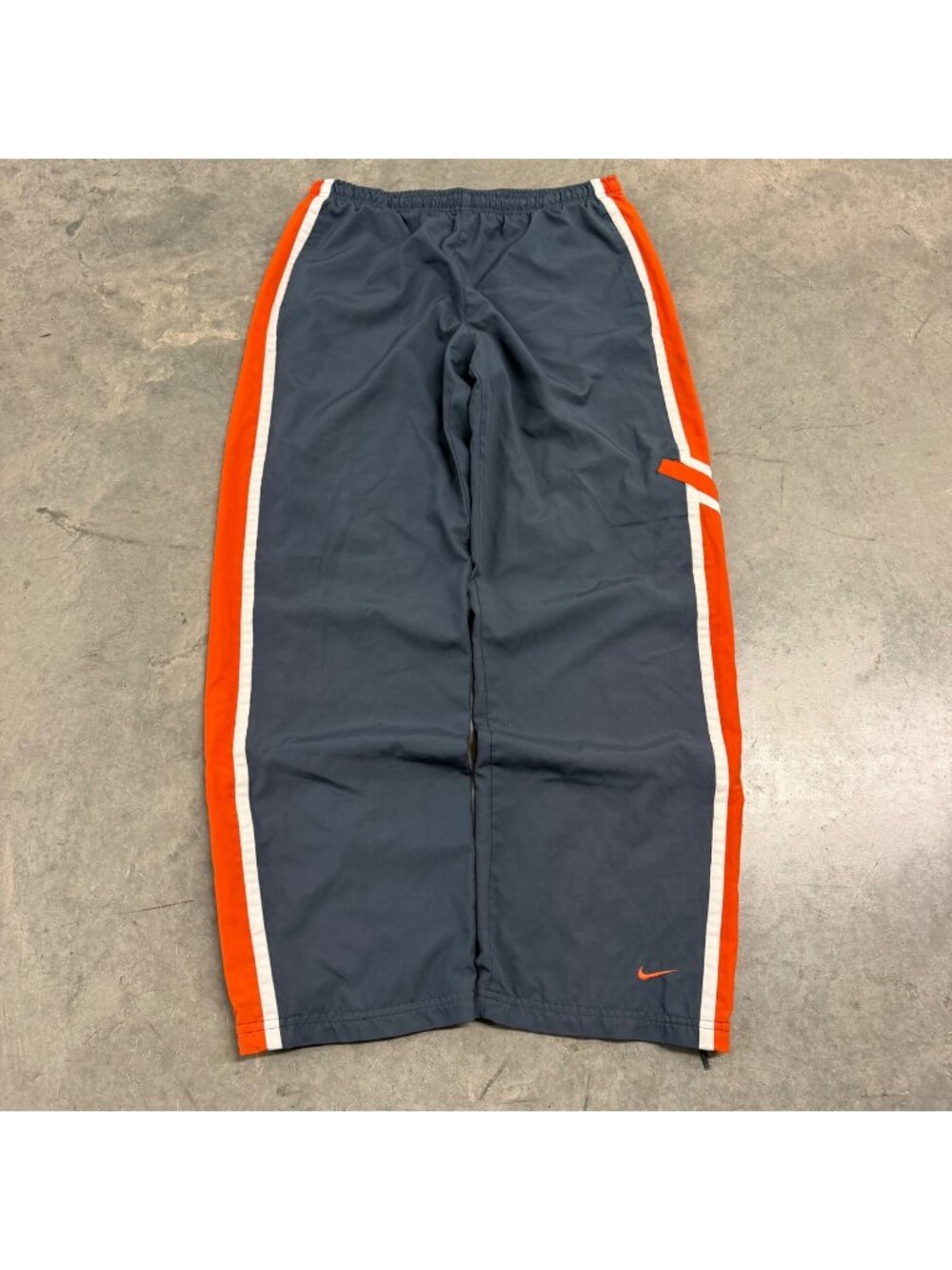 Nike 2000s Nylon Striped Track Pants
